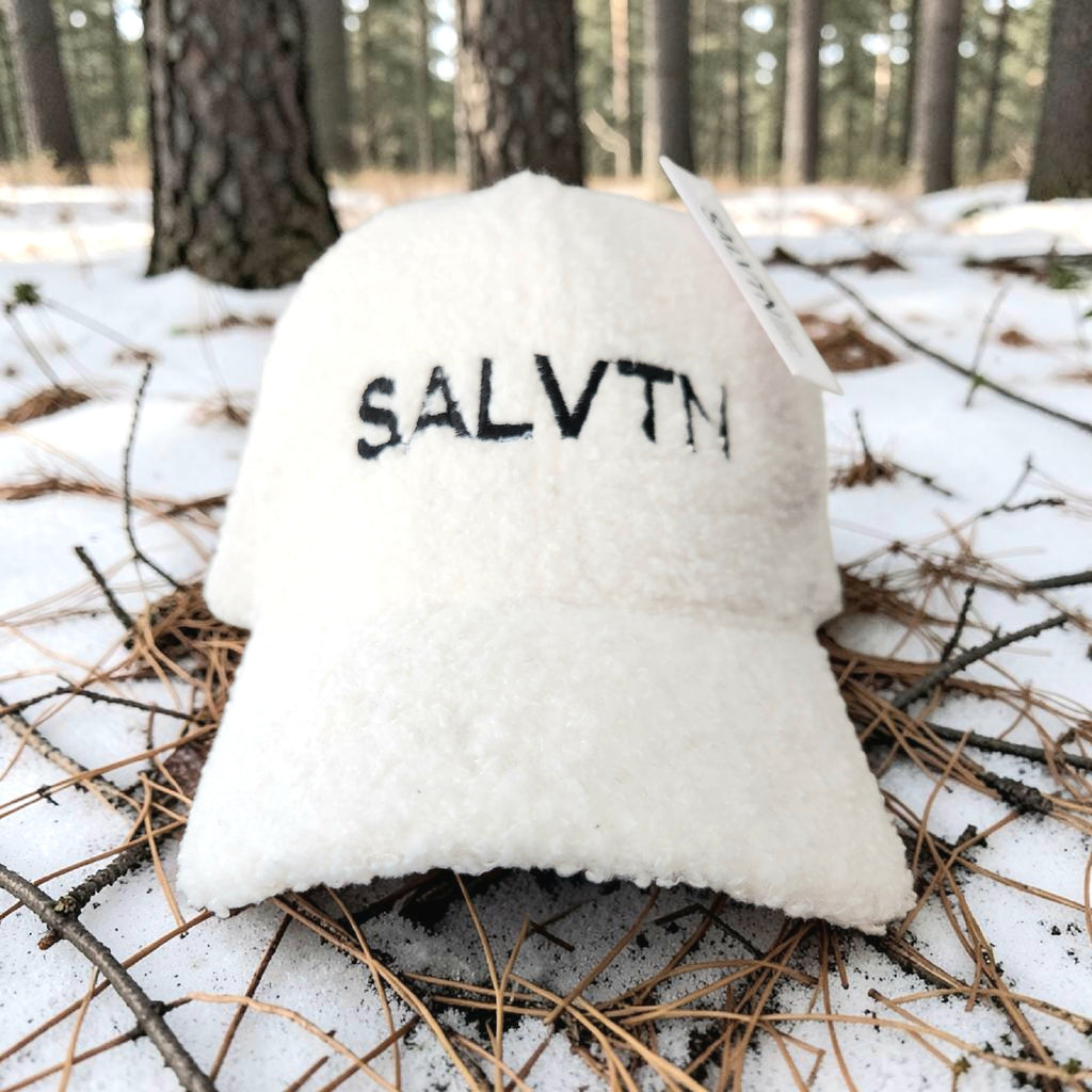 SALVTN-LAMBS WOOL HAT  (WHITE)