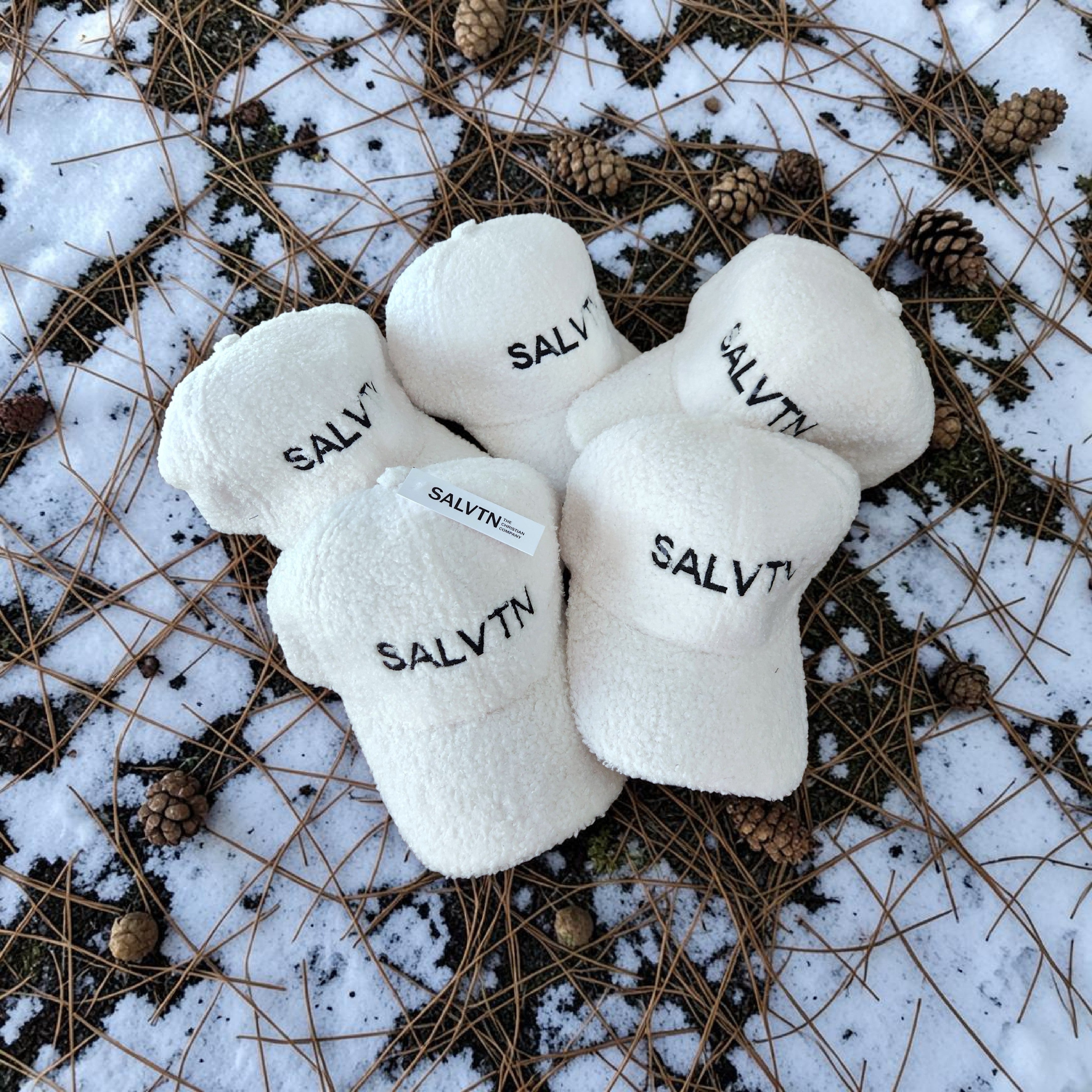 SALVTN-LAMBS WOOL HAT  (WHITE)