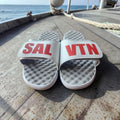 SALVTN SLIDES (WHITE/RED)