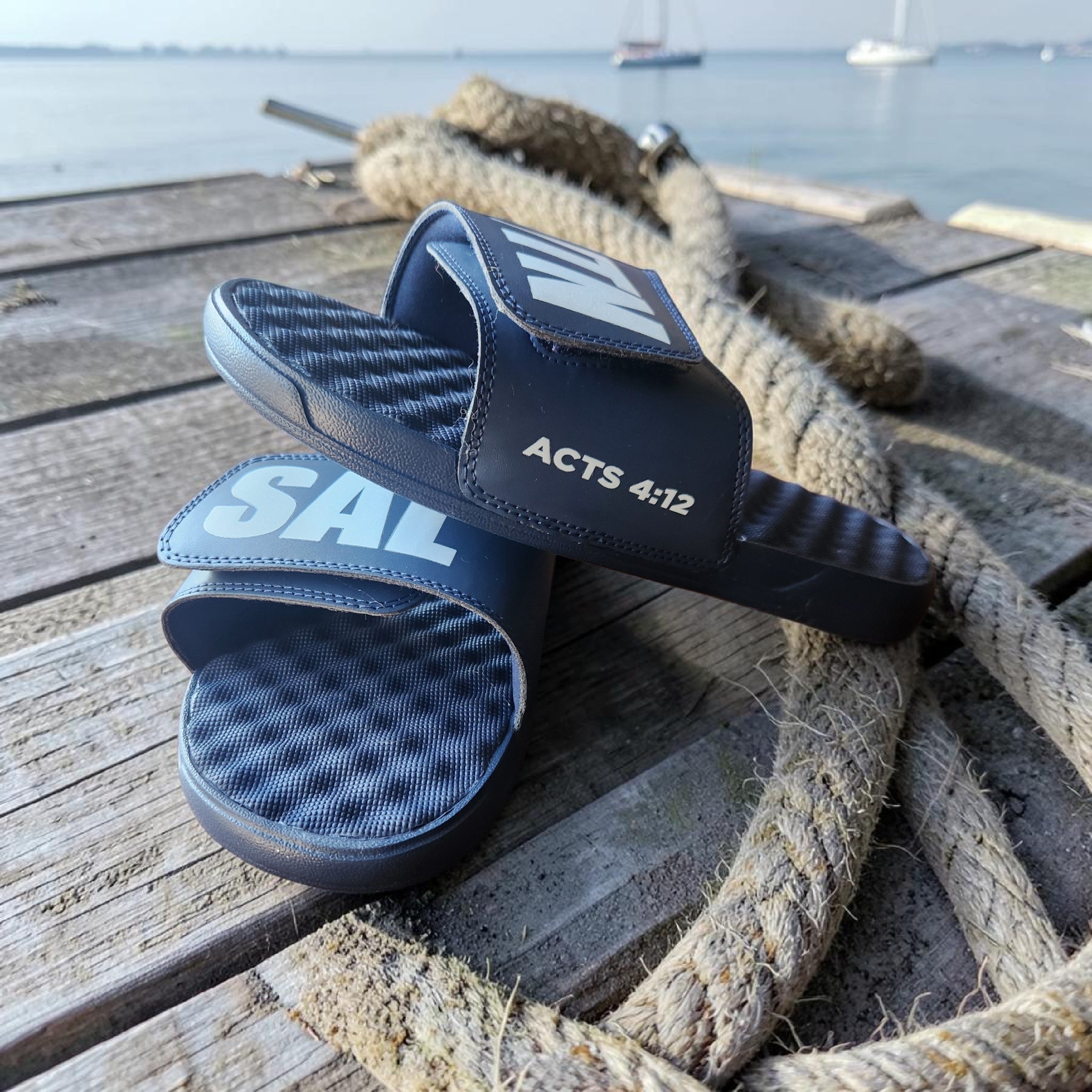 SALVTN SLIDES (NAVY)