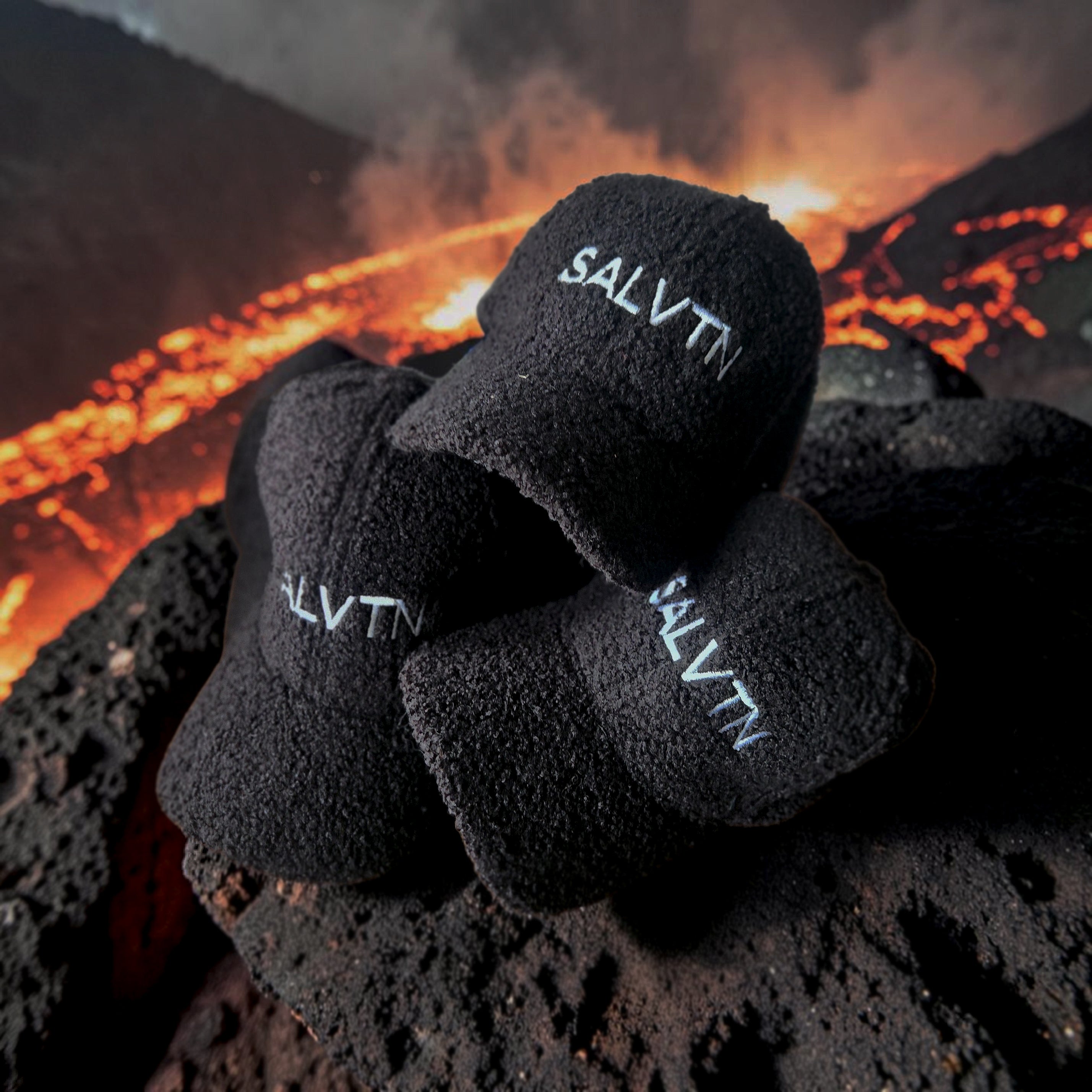 SALVTN-LAMBS WOOL HAT  (BLCK)