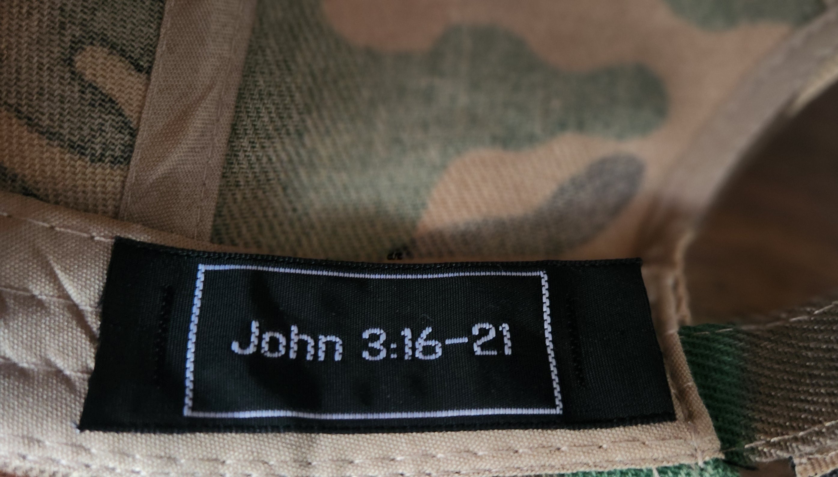 SALVTN HAT- REPENT ( ARMY FATIGUE )