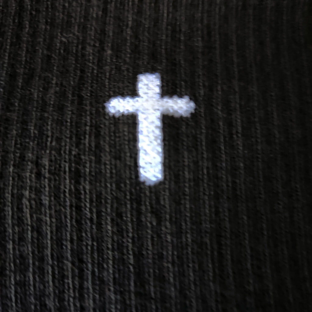 SALVTN SOCKS- CROSS (BLACK)