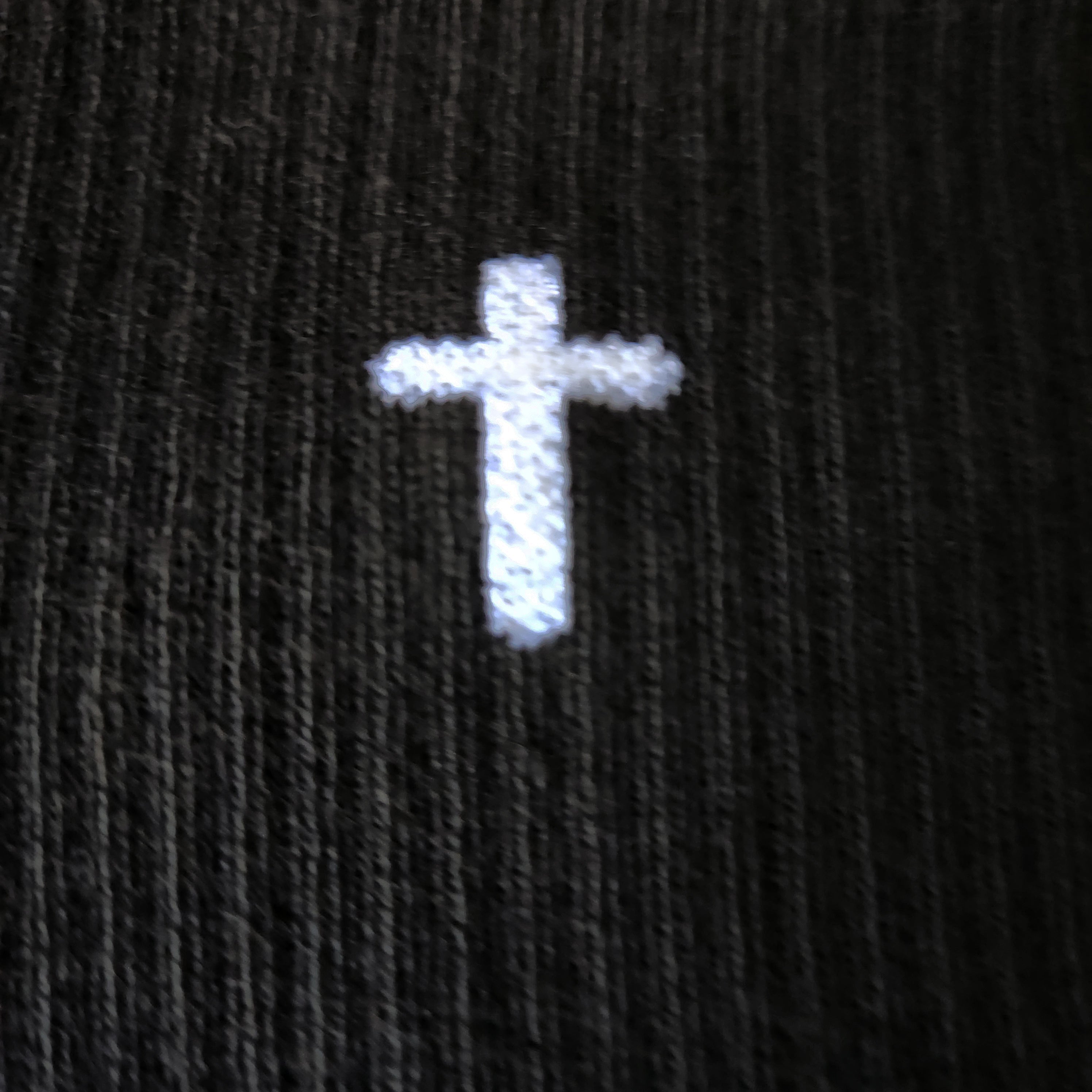 SALVTN SOCKS- CROSS (BLACK)