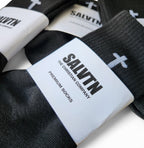 SALVTN SOCKS- CROSS (BLACK)