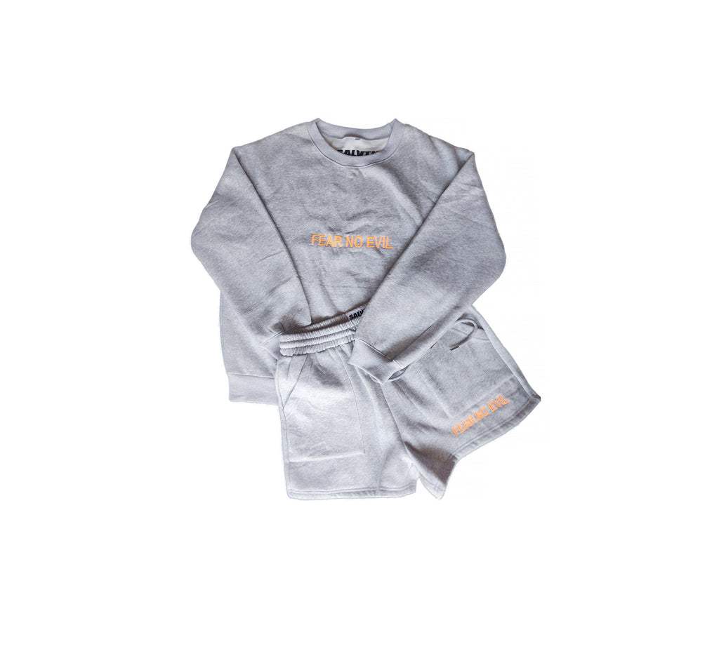 SALVTN- SWEAT SET (GREY)