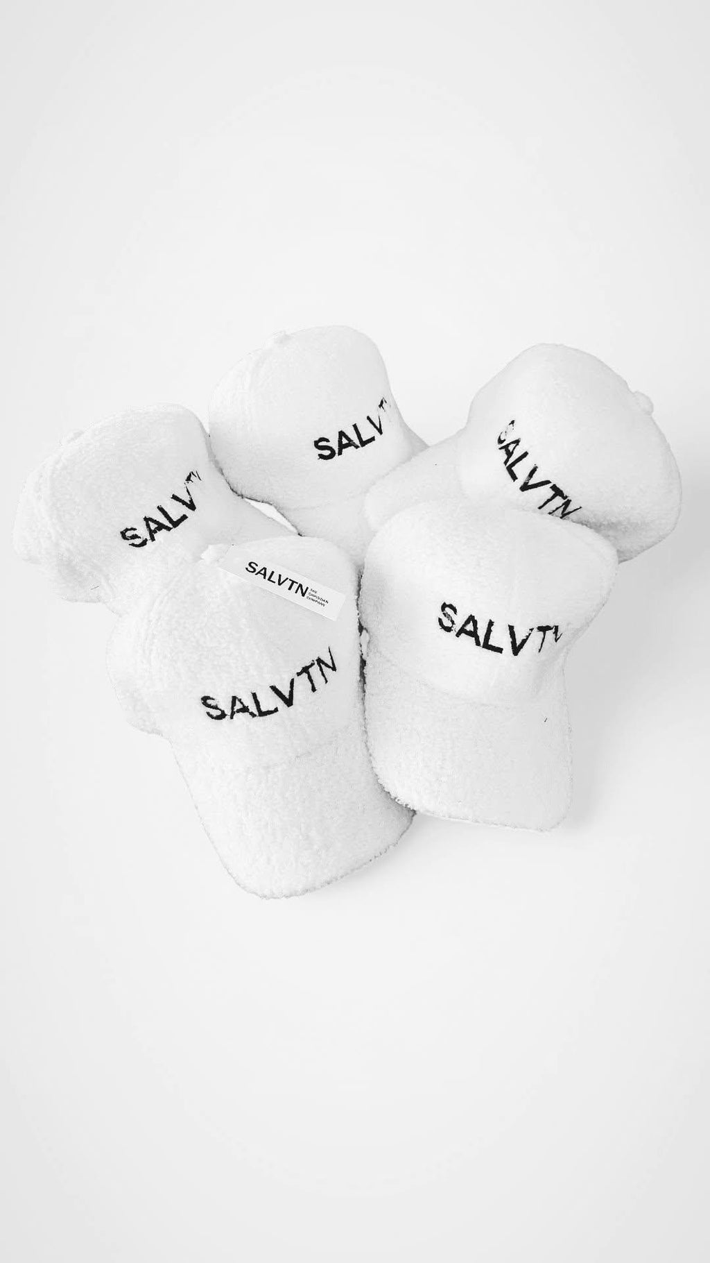 SALVTN-LAMBS WOOL HAT  (WHITE)