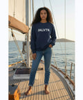 SALVTN SWEATSHIRT ( NAVY)