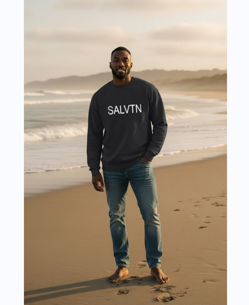 SALVTN SWEATSHIRT (BLCK)