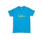 SALVTN TROPICAL TEE (AQUA)