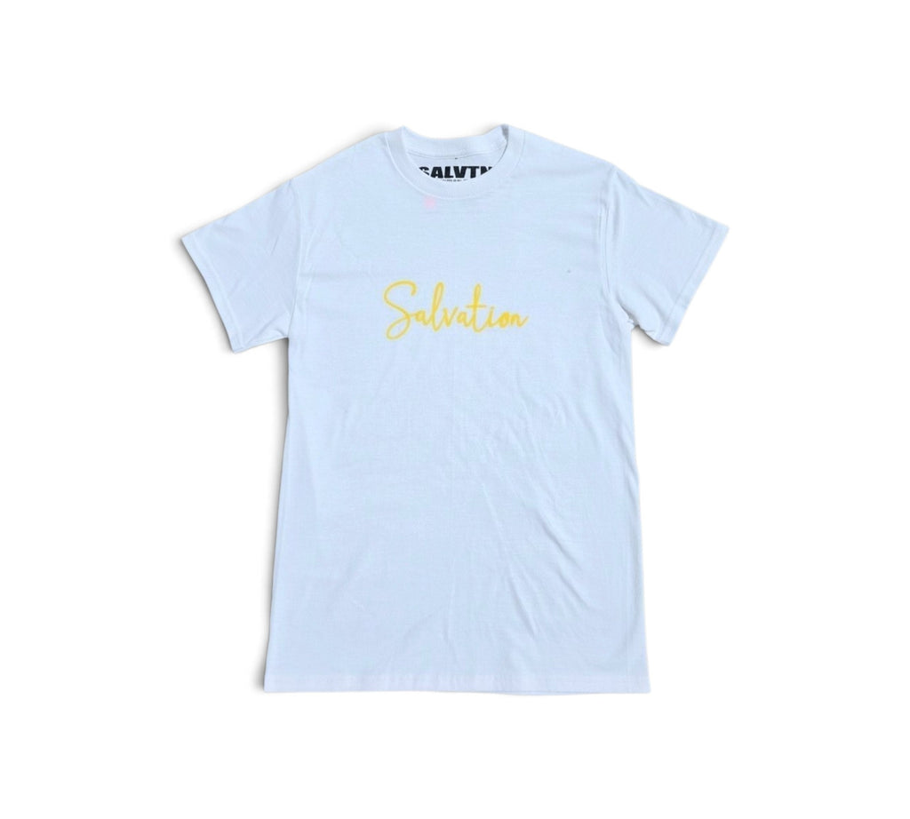 SALVTN TROPICAL TEE (WHITE)
